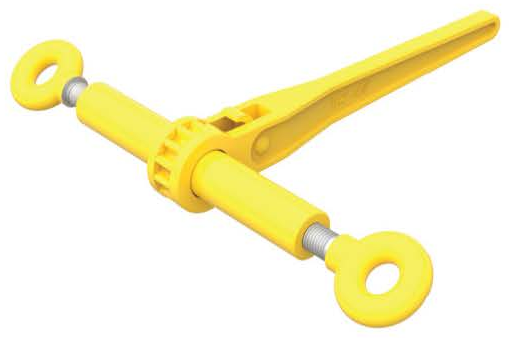 3/8" Ratchet Load Binder (Yellow)
