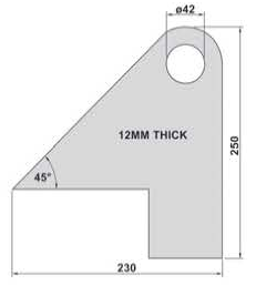 Balebar Mounting Cheek Plate