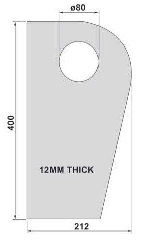 Balebar Mounting Cheek Plate