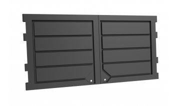 Overlapping Doors - 957mm x 954mm