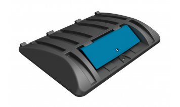 770 / 820 litre Recycling lid with plastic flap