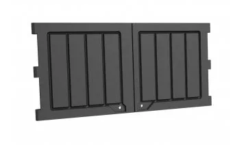 Overlapping Doors - 823mm x 801mm
