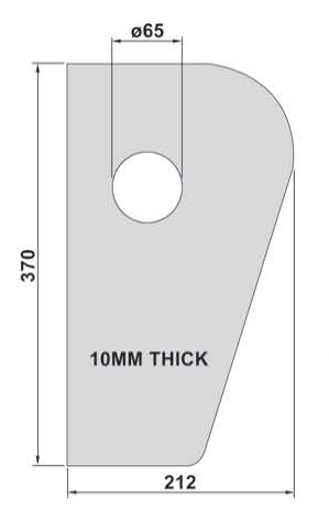 Balebar Mounting Cheek Plate